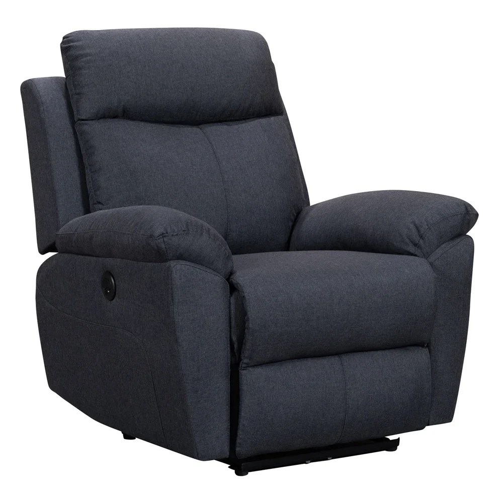 Reclining Air Leather Power Electric Recliner Sofa Chair Reclinable