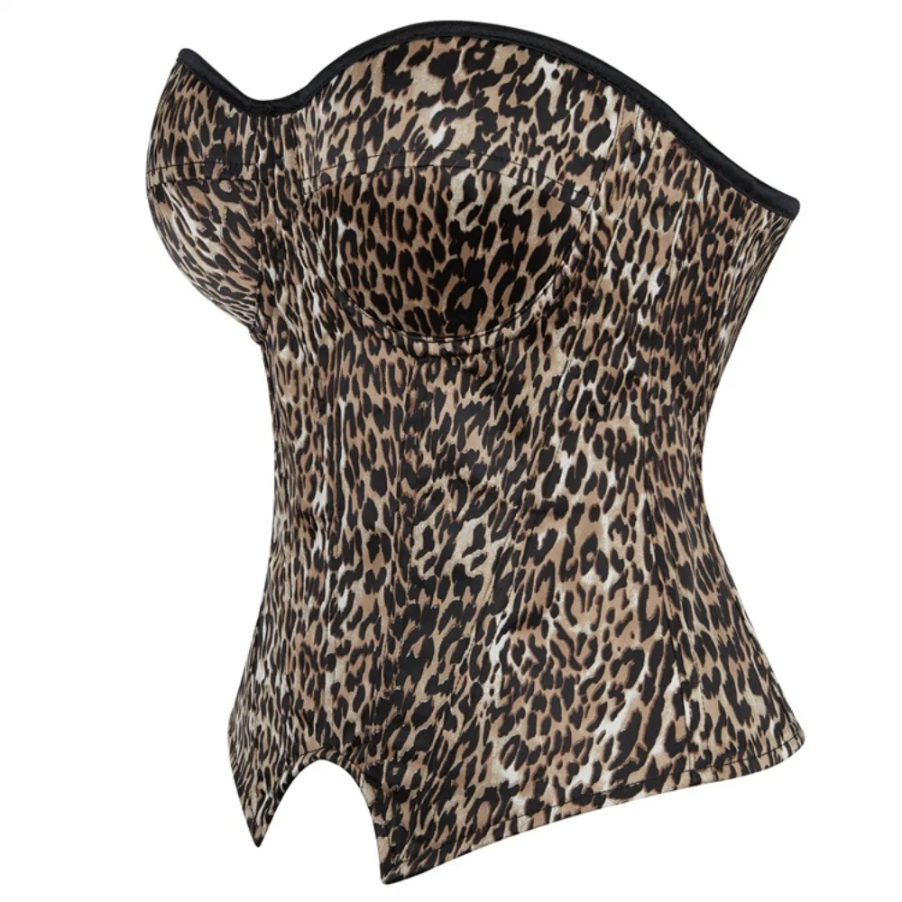 

Women's Striped Blazer with Built-in Underwire Bra, Side Zipper & Boned Corset Design - Slim Fit Fashion Jacket