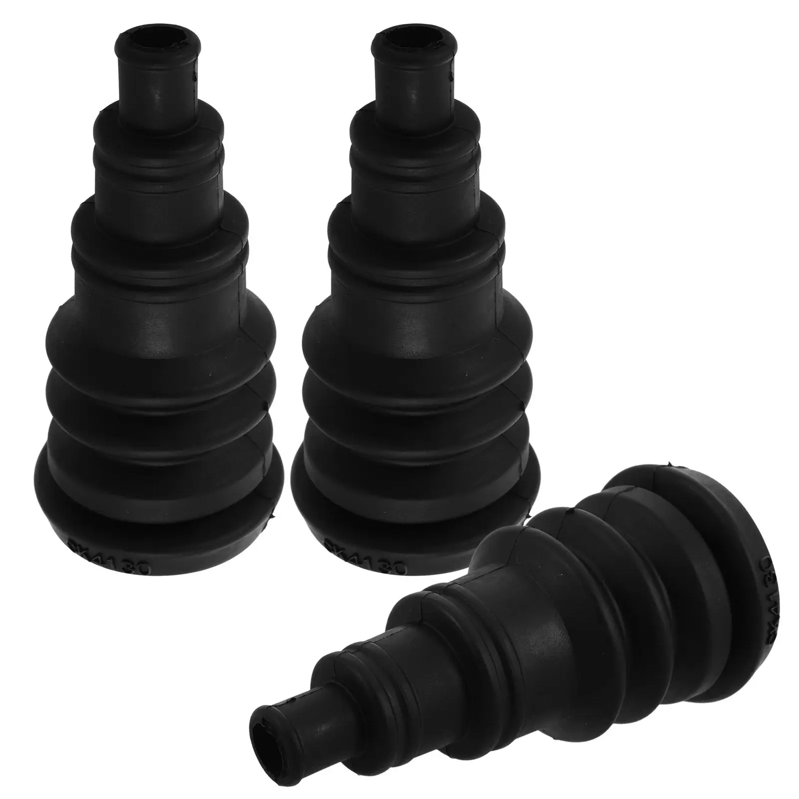 3Pcs Tpe Firewall Grommet Set Rubber Cable Boot for Car Wiring Harness Protection Heat Resistant Fireproof Easy Install Wire