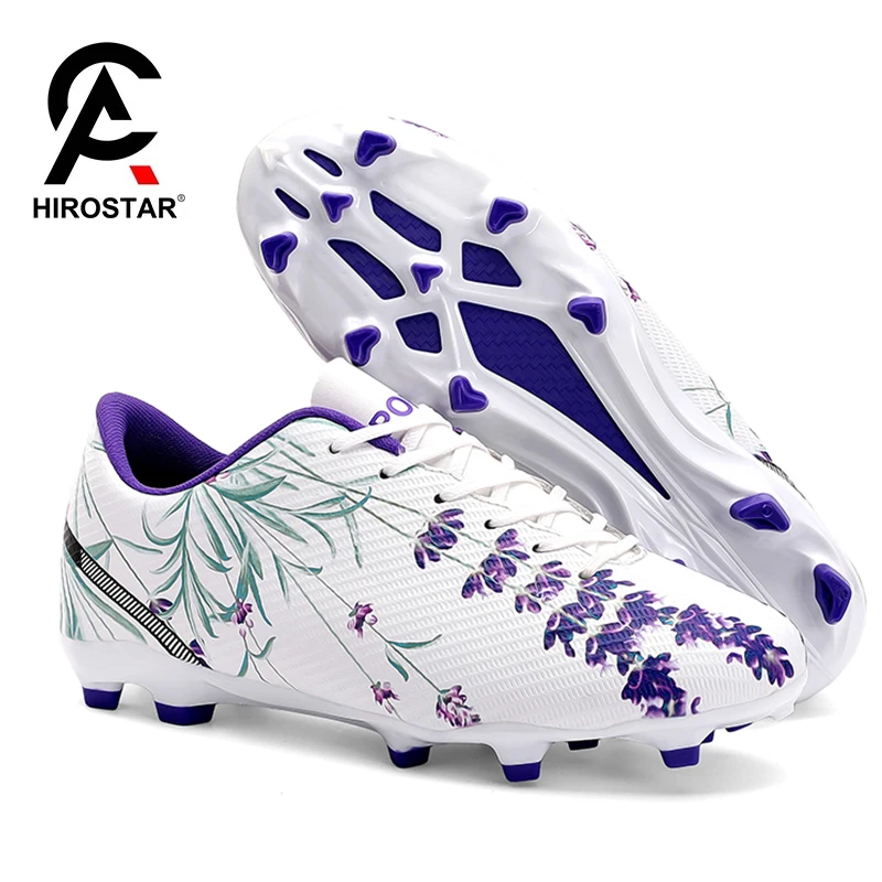 Men Grass Training Football Shoes Society Cleats Soccer Shoes Outdoor Professional Football Field Boots Sneaker Turf Ultralight