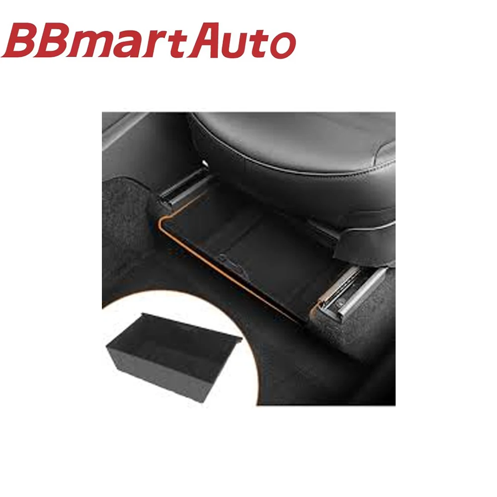 BBmartAuto Parts Suitable for Tesla under-seat storage box with silicone one front seat storage box modified accessories