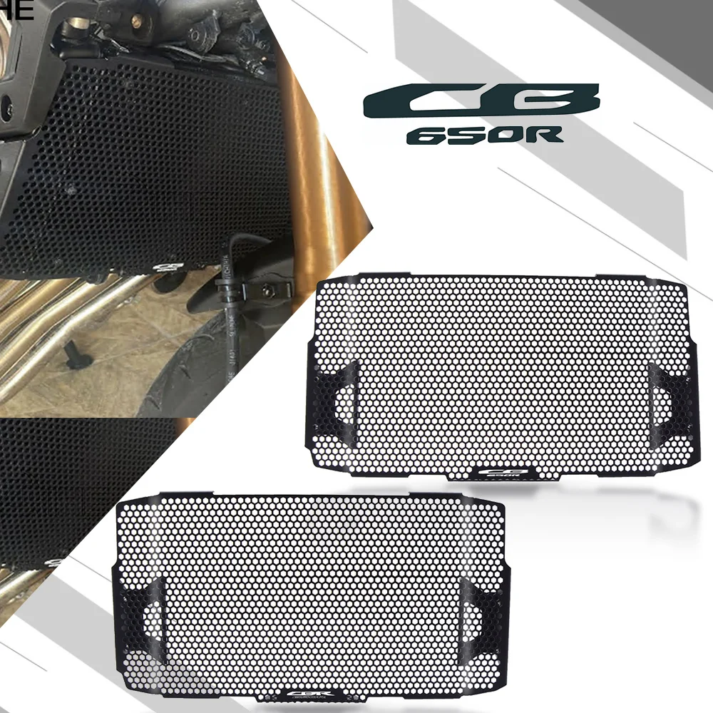 

Motorcycle FOR Honda CB650R CBR650R Neo Sports Cafe 2019 2025 24 CB CBR 650R R Radiator Grille Guard Protector Cover Protection