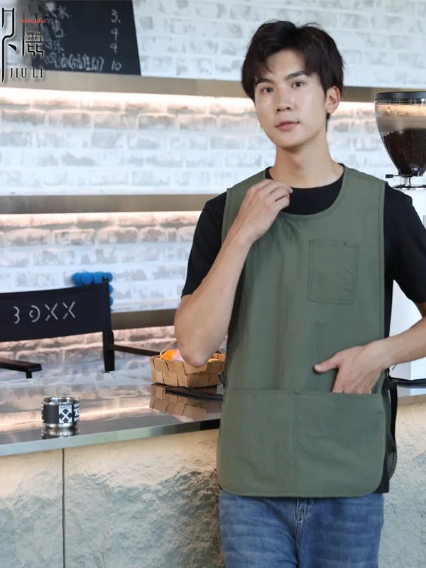 

Регулируемый водонепроницаемый фартук простого кроя для мужчин и женщин, профессиональное использование для маникюрных салонов и парикмахерских, универсальный размер.