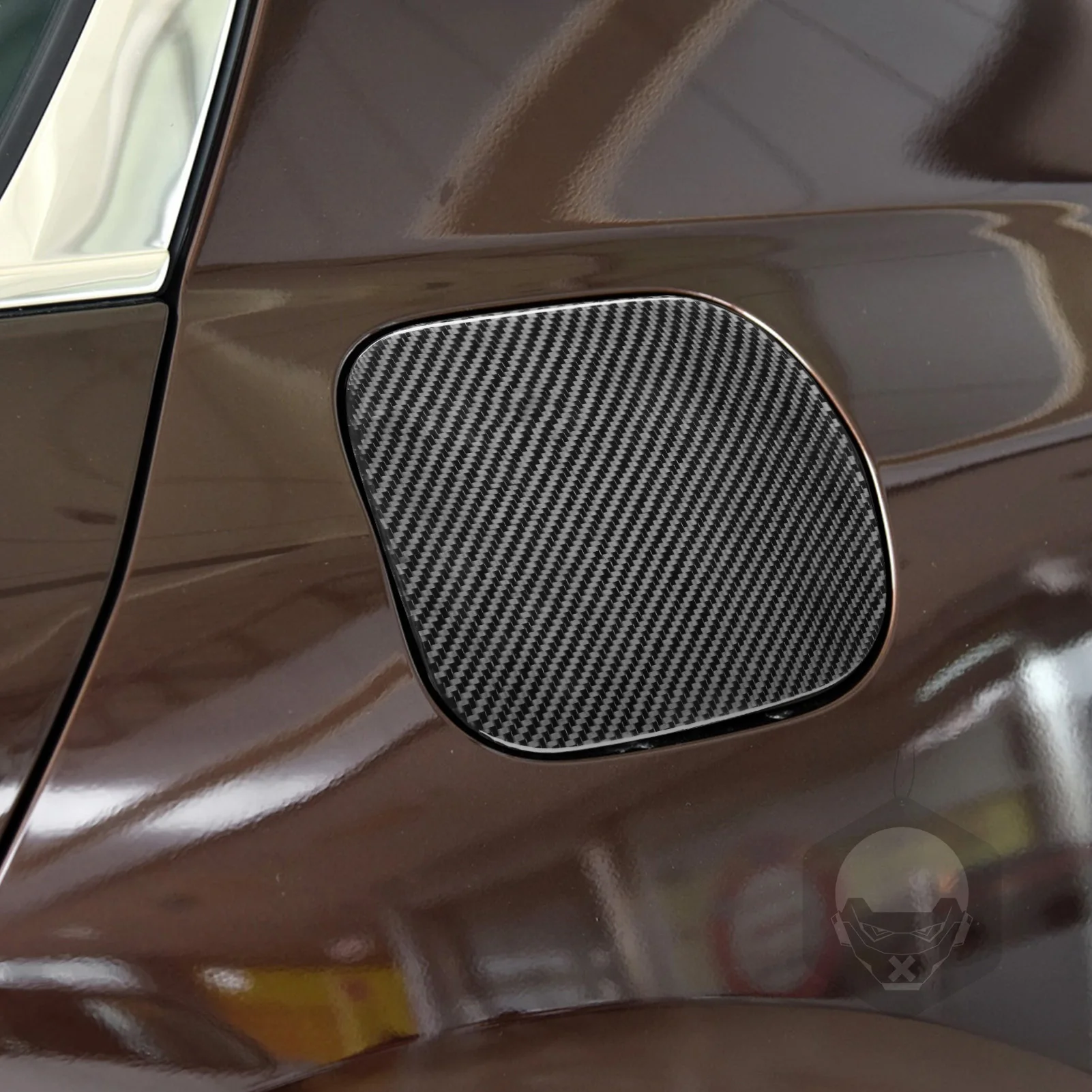 Real Carbon Fiber Car Accessories Fuel Gas Cap Decorative Panel Cover Soft Sticker For Honda Accord 9th Gen 2014 2015 2016 2017