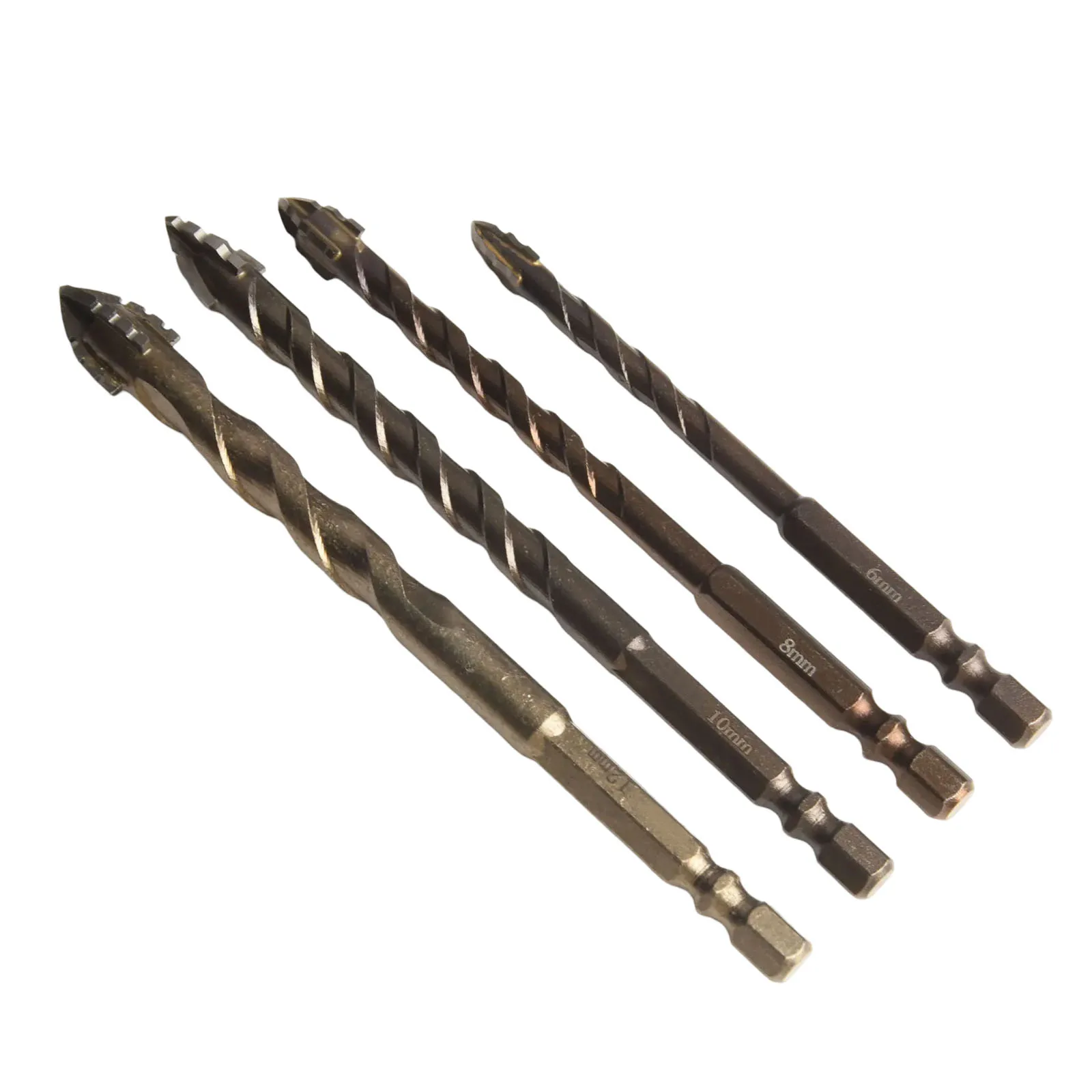 Eccentric Drill For Glass Tiles Broach Punching Tool Approx.10mm Eccentric Drill Bit Carbide Construction High-Speed Rotation