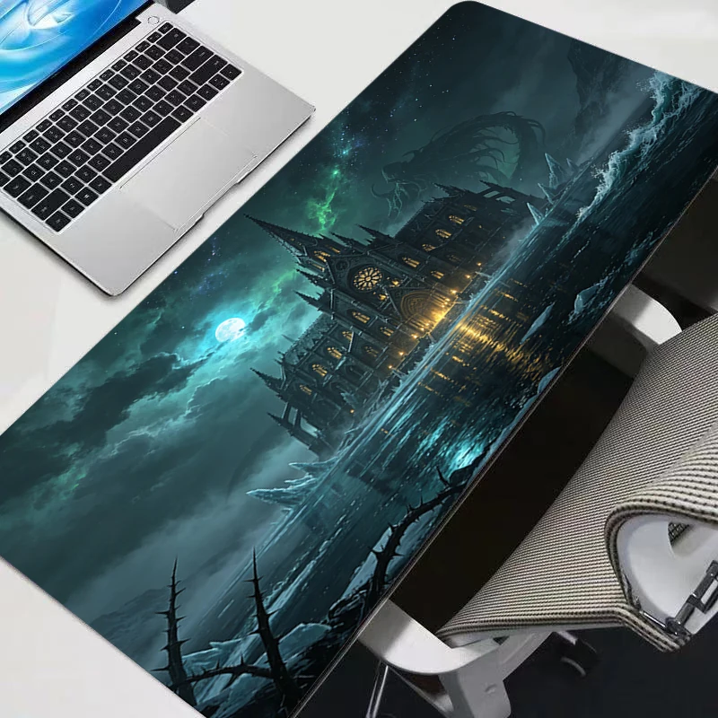 Gothic style Mouse pad gaming accessories computer keyboard gamer Designed specifically for e-sports games new mousepad