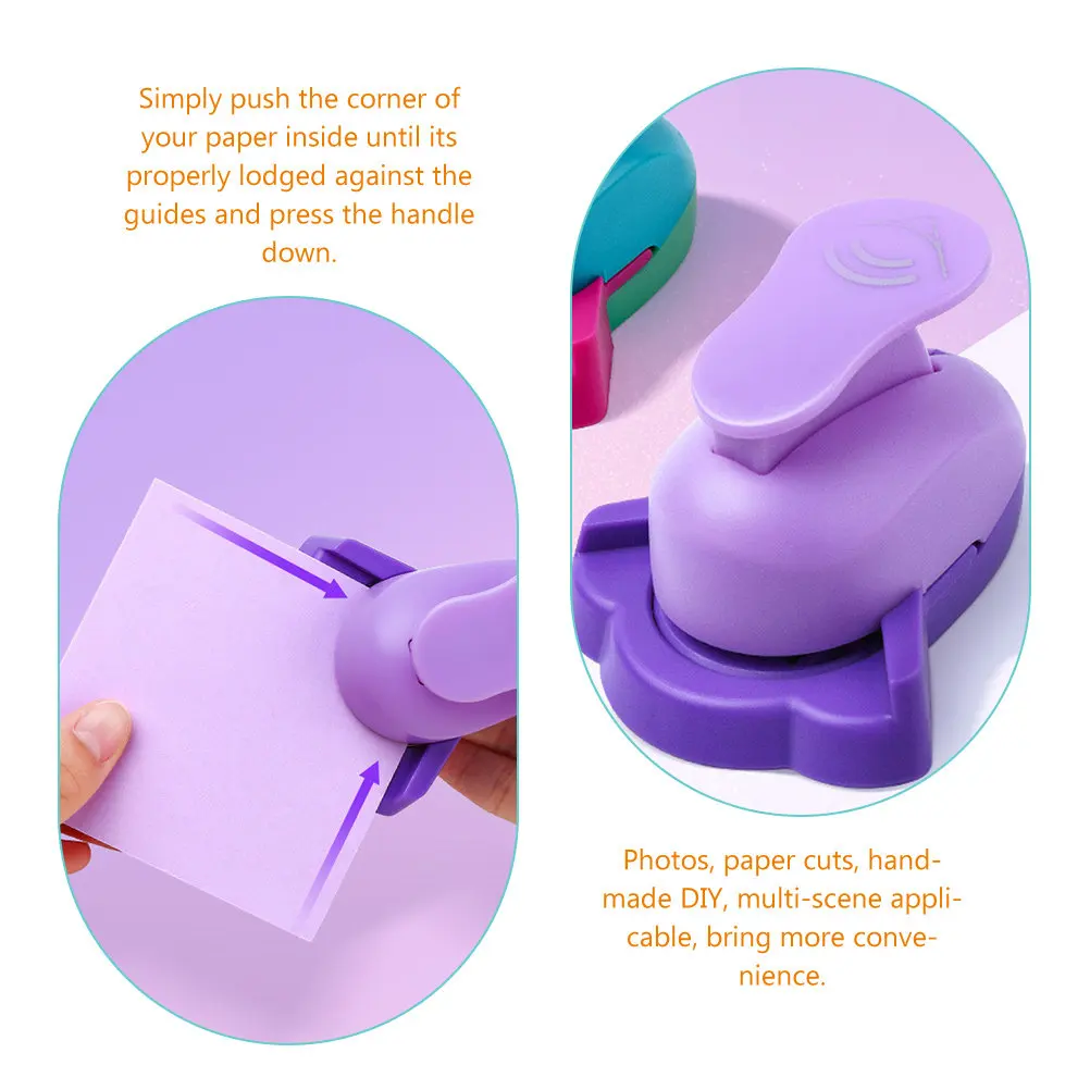 Hollow Corner Punch Paper Punch for Scrapbooking DIY Crafts Tool Multi-Scene Applicable Crafts Making Tool