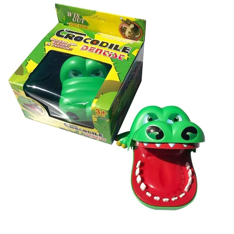 Crocodile Teeth Biting Toy Game Shark Biting Finger Dentist Games Funny Toys for Kids Adults Crocodile Bite Finger Toy