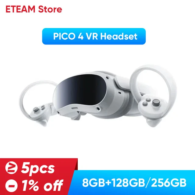 Pico 4 VR Headset All-In-One Virtual Reality Headset 3D VR Glasses 4K+  Display For Stream Gaming pico 4 vr