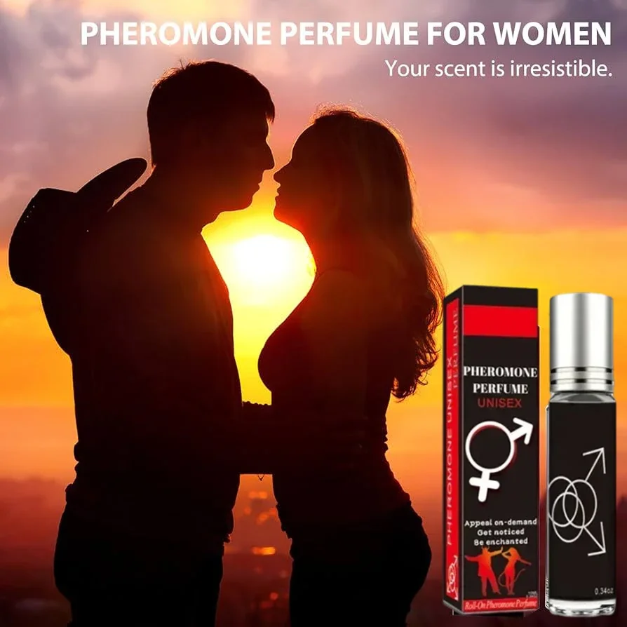 Feromonas corporales para hombre y mujer, Perfume esencial para el cuerpo, Aceite Estimulante para el sexo, de larga duración Androstenone, Perfume Sexy