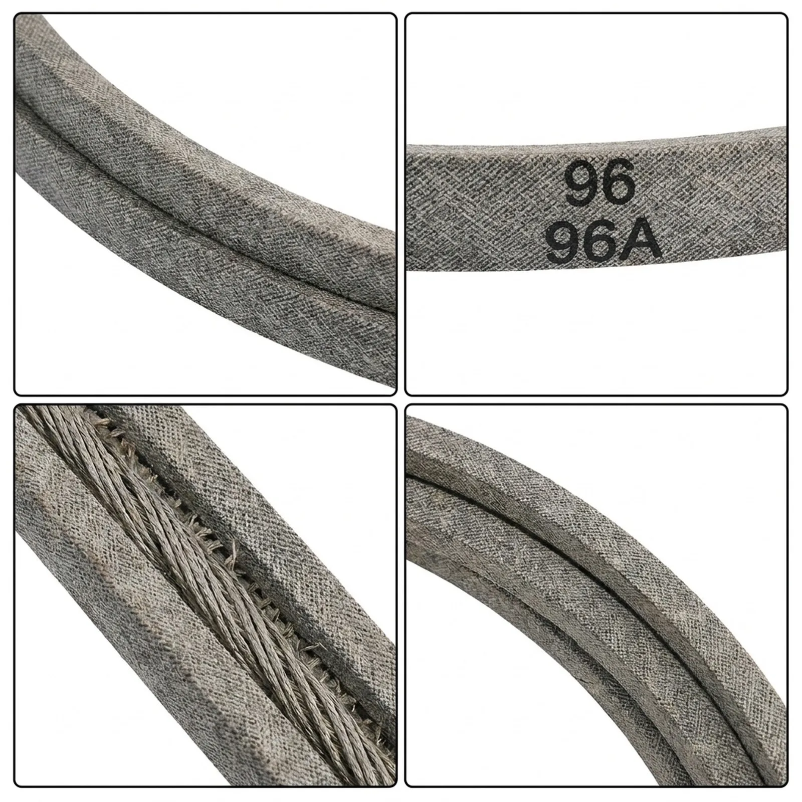 42inch Mower Belt Mower Belt Inch Non-Conductive Riding for Lawn Mower Drive Replacement Easy Installation Heat Resistant