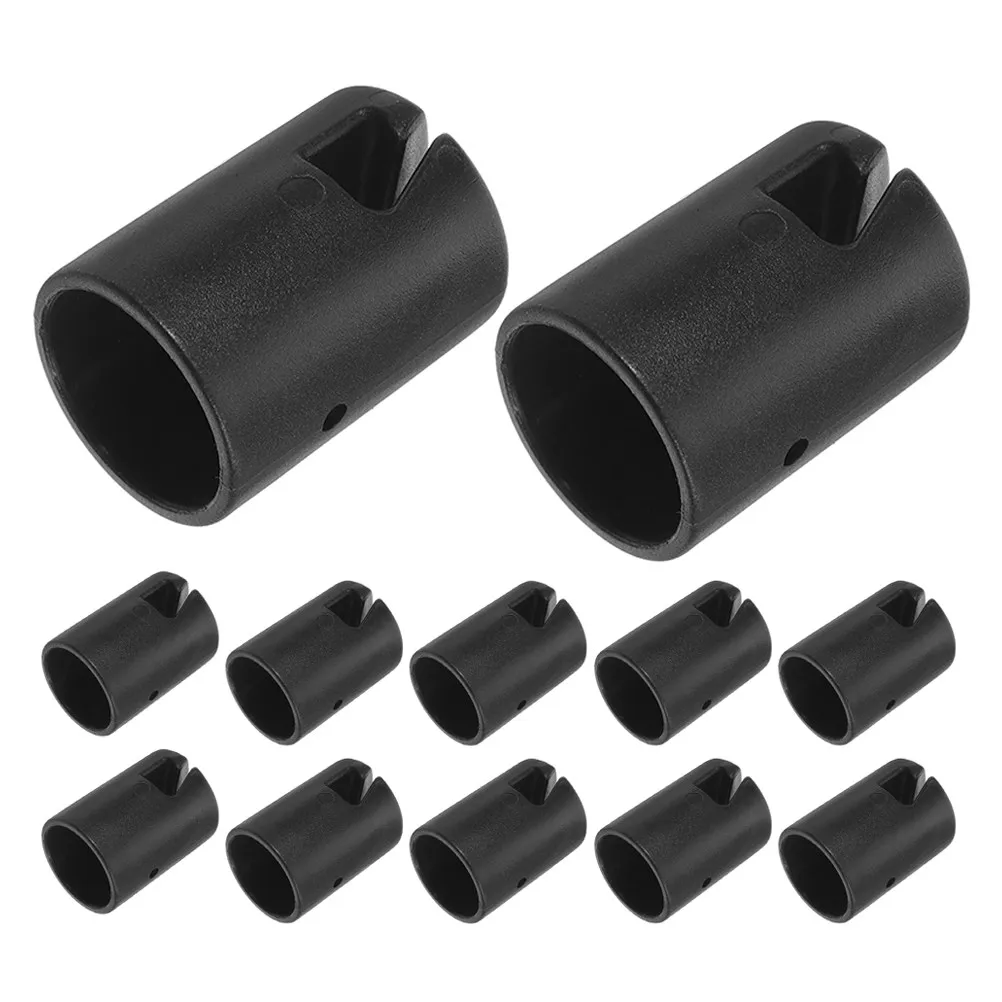 

12 шт. защитных колпачков для ножек батута, устойчивых к погодным условиям, легко устанавливаемых, для защиты труб батута