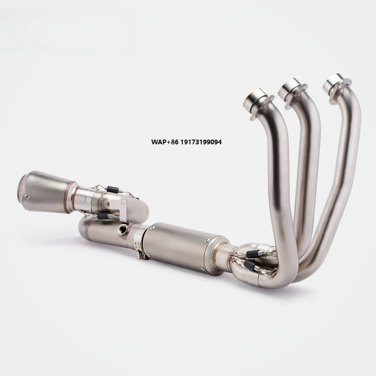 675SR 675NK Crown Spiral Underfloor Full Stainless Steel Exhaust System Dual Oxygen Sensor Precision Welding Track