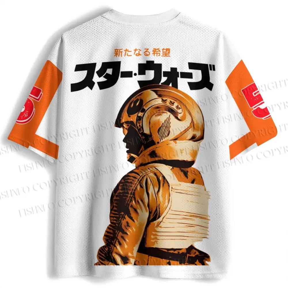 2026 New Star Wars Movie Sports Fashion Adult Children's Short Sleeve V-neck Street Gothic Style Horror Fans Gift