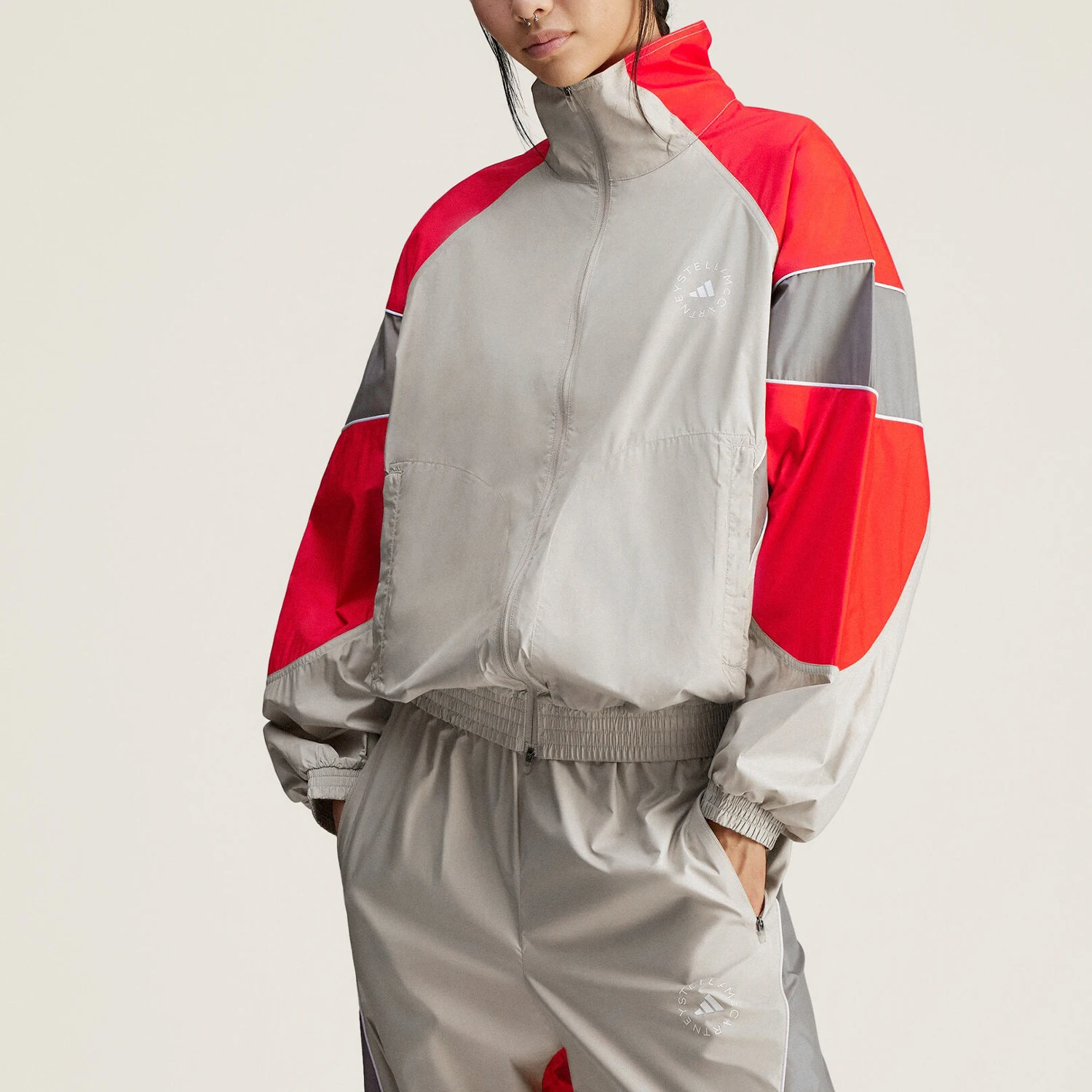 

Adidas Authentic TRACK TOP Women's Stand Collar Sports Jacket JI5133