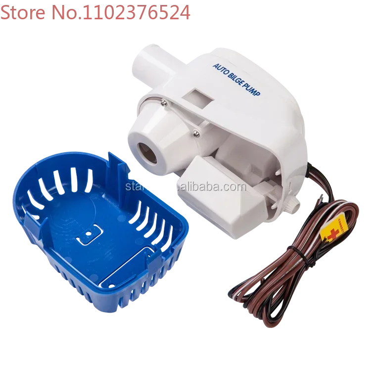 

Портативный миниатюрный электрический погружной насос для морских судов с самовсасывающим механизмом, 12В постоянного тока