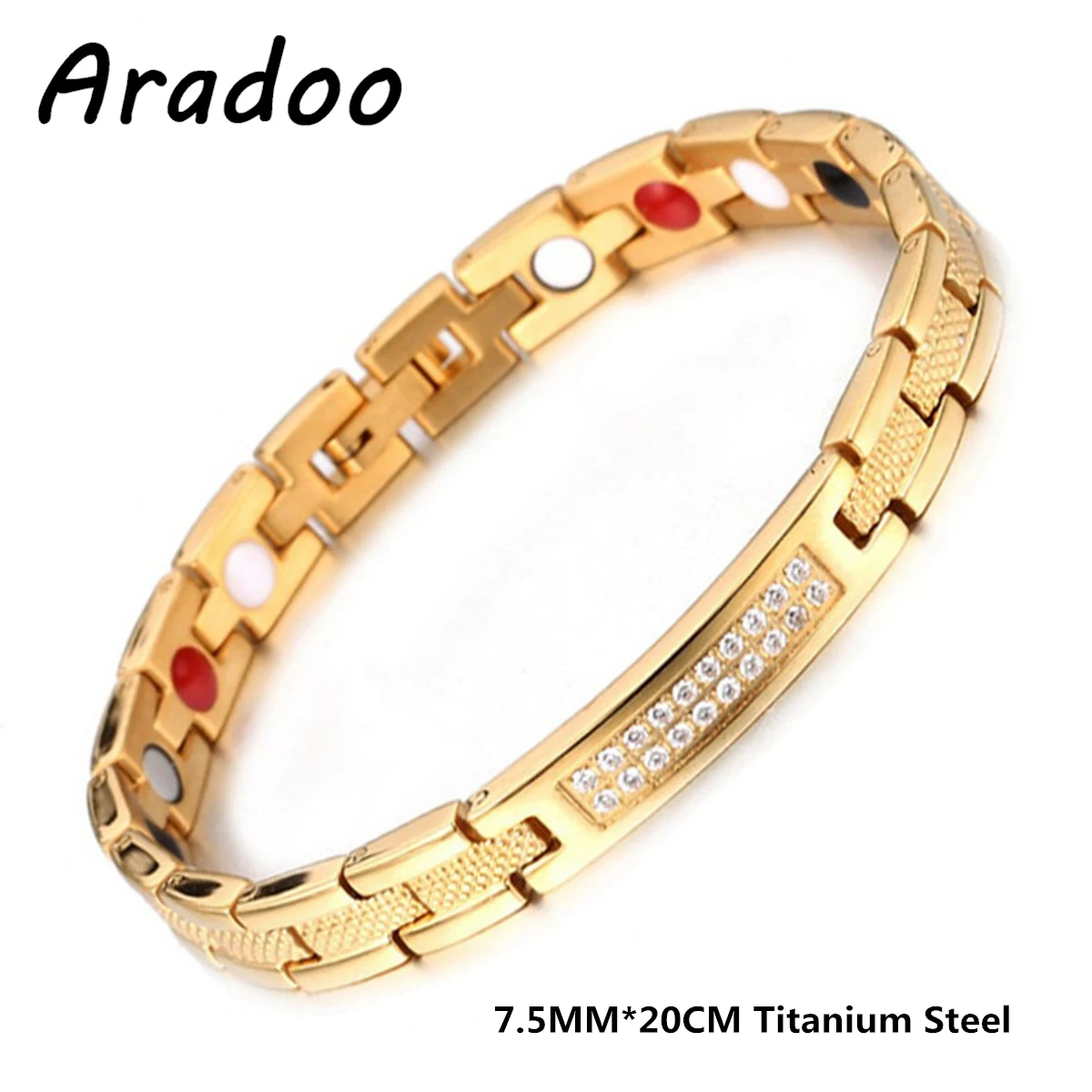 ARADOO Titanium Steel Bracelet Necklace Dragon Design Stainless Steel Jewelry Sets