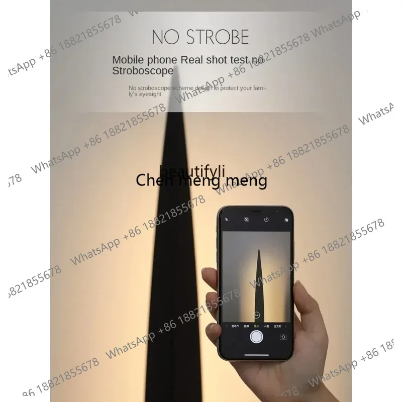 lhy 26 new zq Modern Minimalist Creative Background Wall Corner Led Living Room Bedroom Floor Table Lamp Light Luxury Design ss