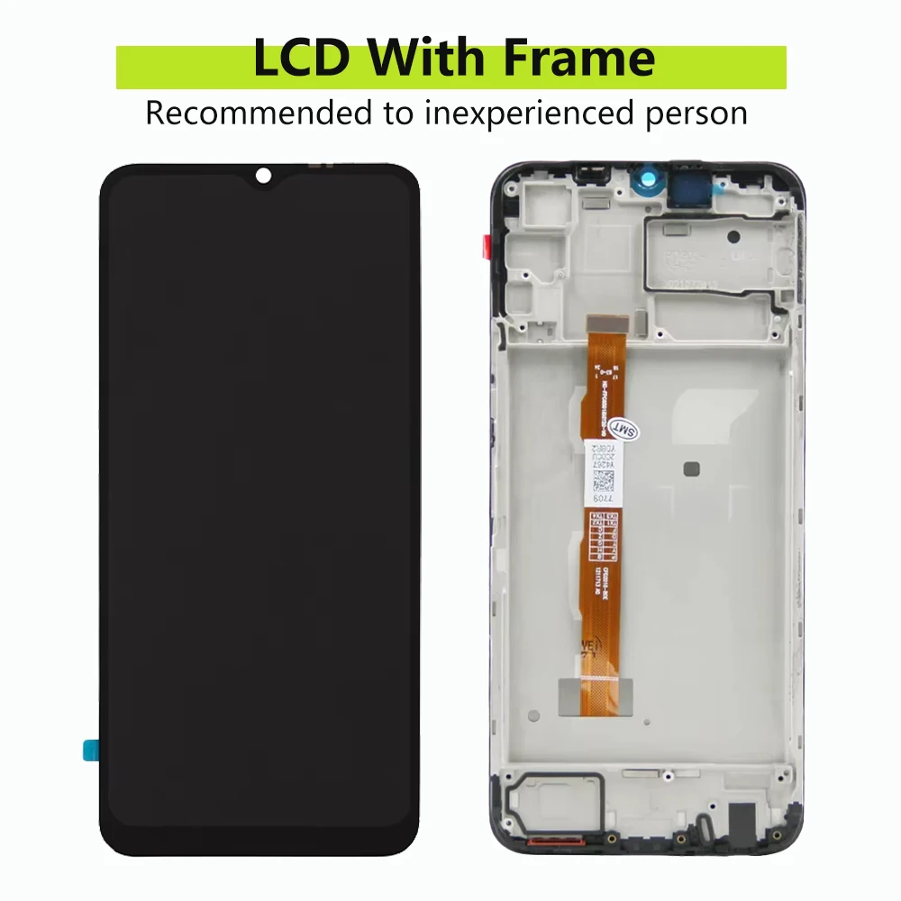 Layar 6.51 inci LCD tampilan layar sentuh, LCD untuk VIVO Y20 V2029 dengan bingkai rakitan Digitizer untuk vivo Y20 LCD