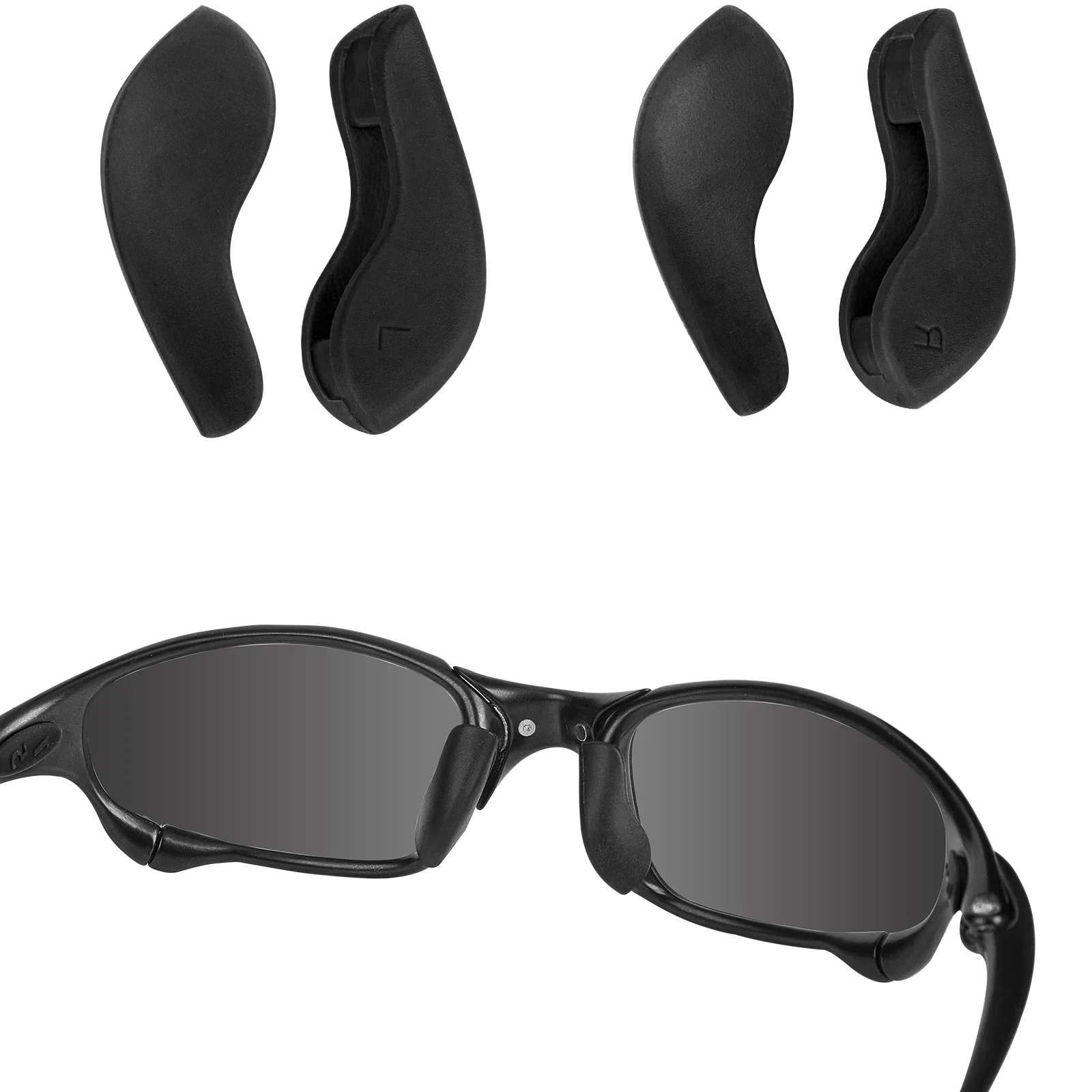 E.O.S Silicon Rubber Replacement Black Nose Pads for Oakley X Metal XX Frame Multi-Options