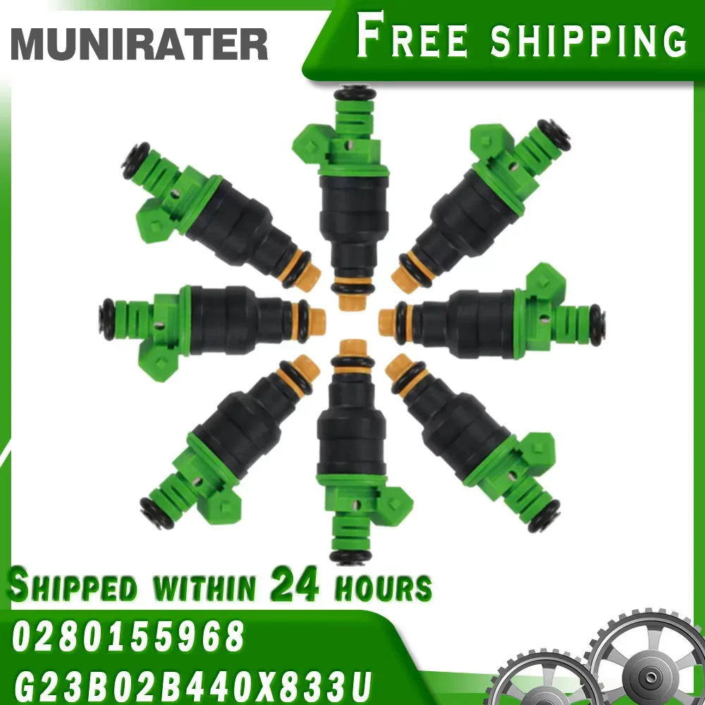 

Для GMLS1 Ford Mustang SOHC DOHC 8X 42 фунта 440cc EV1 топливные форсунки 0280155968