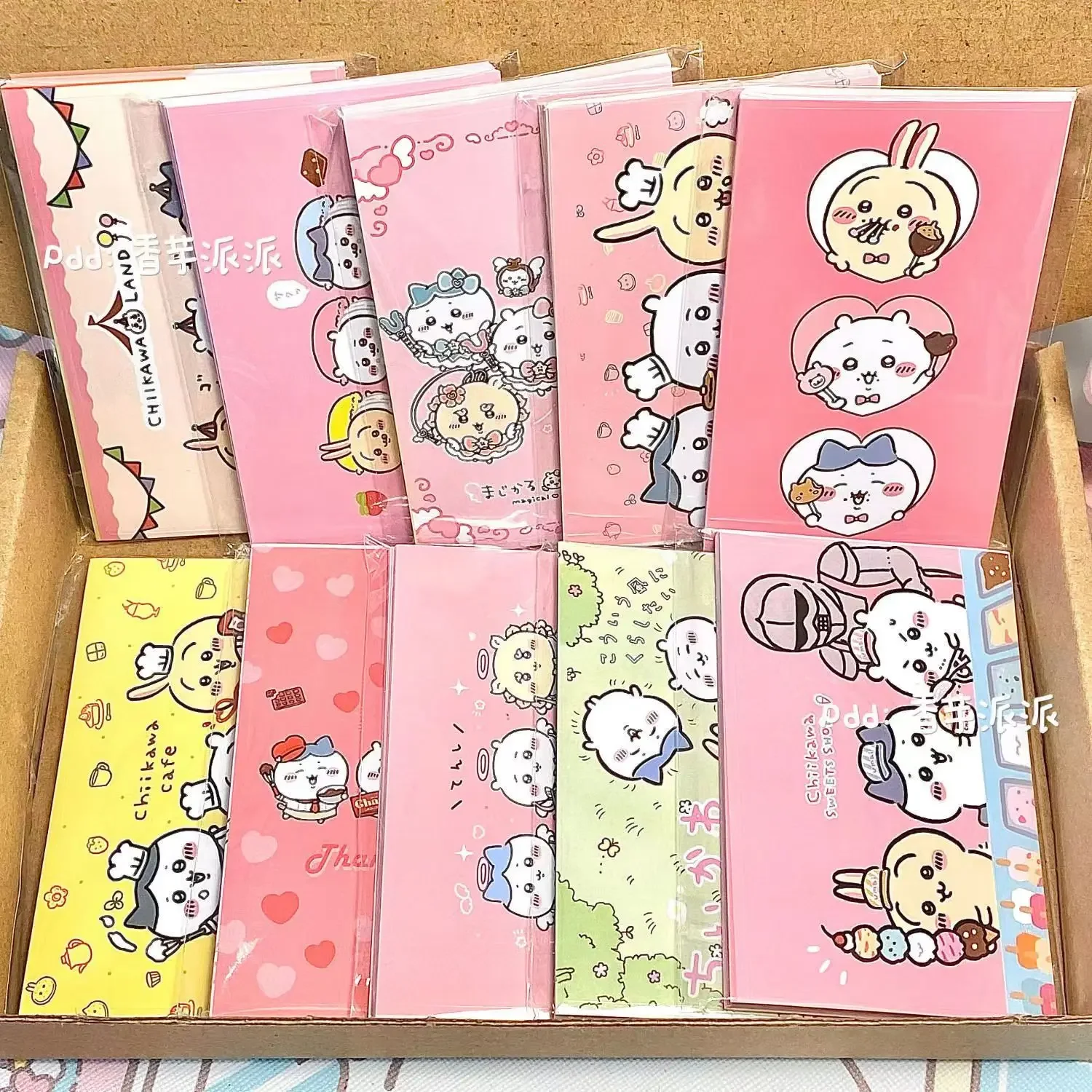 Chiikawa Sealing Stickers Are Matched with Cute Cartoon Handbook Sticker Materials for Card Packaging and Decoration Gifts