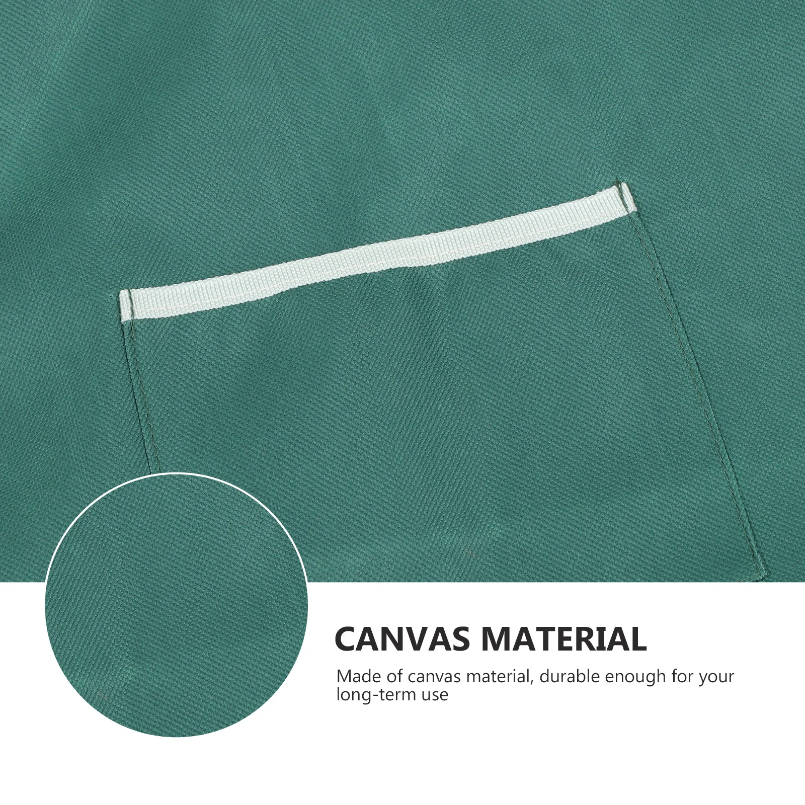 

Gardening Canvas Apron Durable Multi-Pockets Adjustable Strap Scratch-Resistant Tool Apron for Gardening Painting