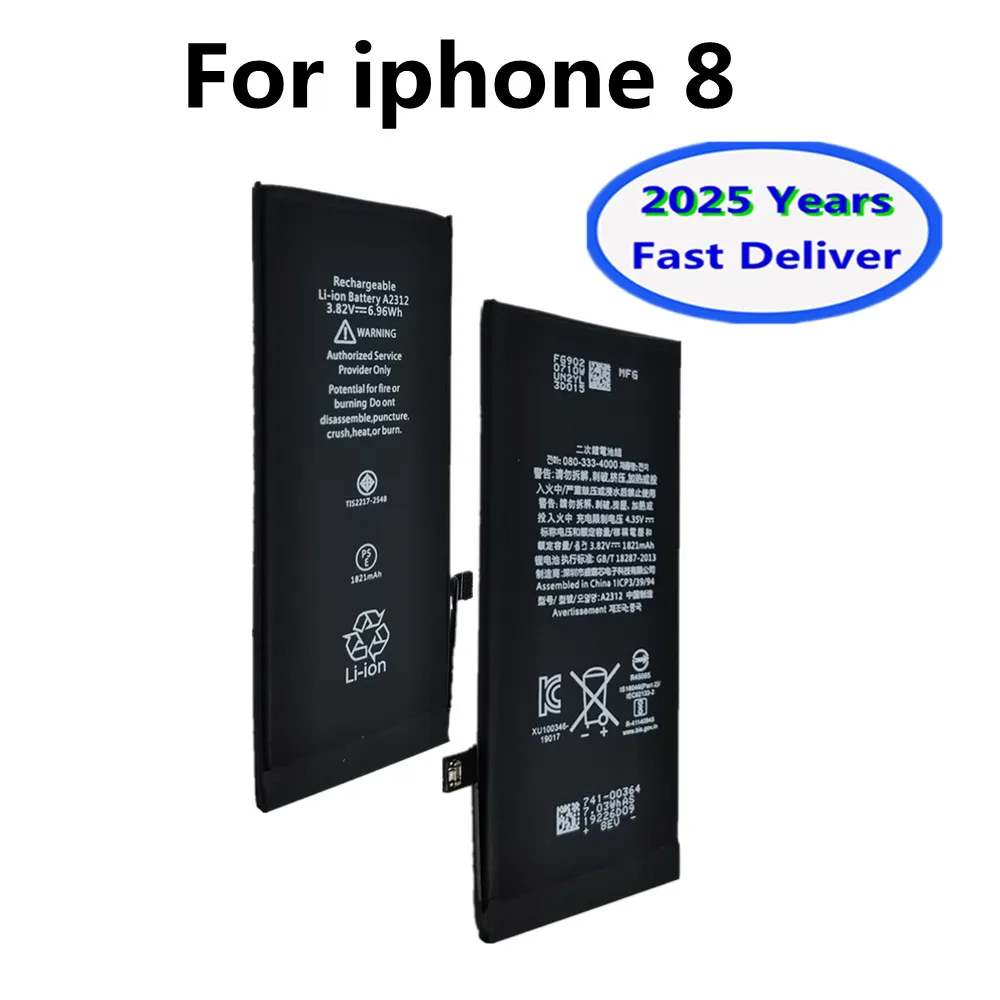 

Аккумулятор большой емкости для iPhone 8 Сменный аккумулятор iPhone 8 Быстрая доставка