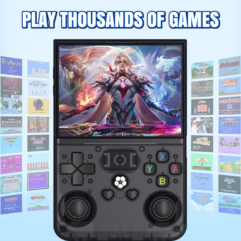 

WDYQJE R36PRO Portable Handheld Video Player 30000+ game devices Retro Handheld Game Console for N64 PS1 PSP FC GBA MD CPS MD