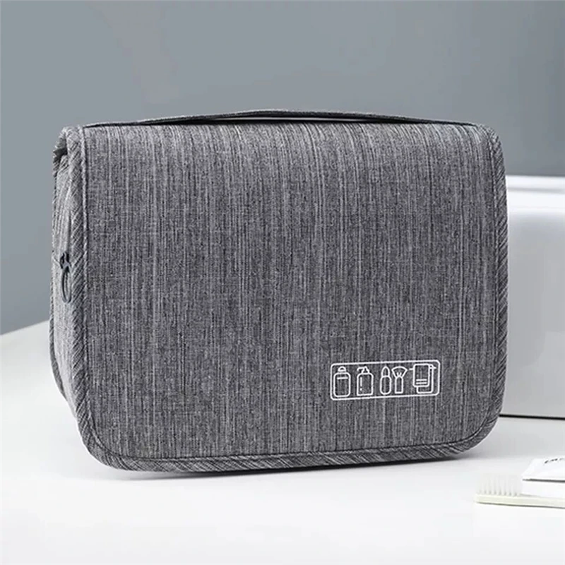 Large Capacity Travel Bag Waterproof Toiletry Storage Pouch Men And Women Hook Cosmetic Bag Multifunctional Makeup Organizer Bag