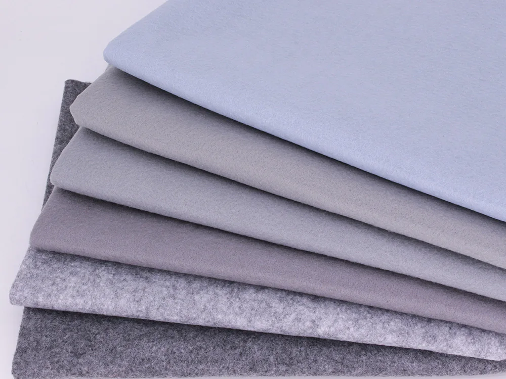 1,2 mm graublauer Polyesterstoff aus weichem Filz, DIY-Stoff zum Nähen von Puppen und Kunsthandwerk, Spielzeug, Hochzeitsdekorationsmaterial – Detail 7