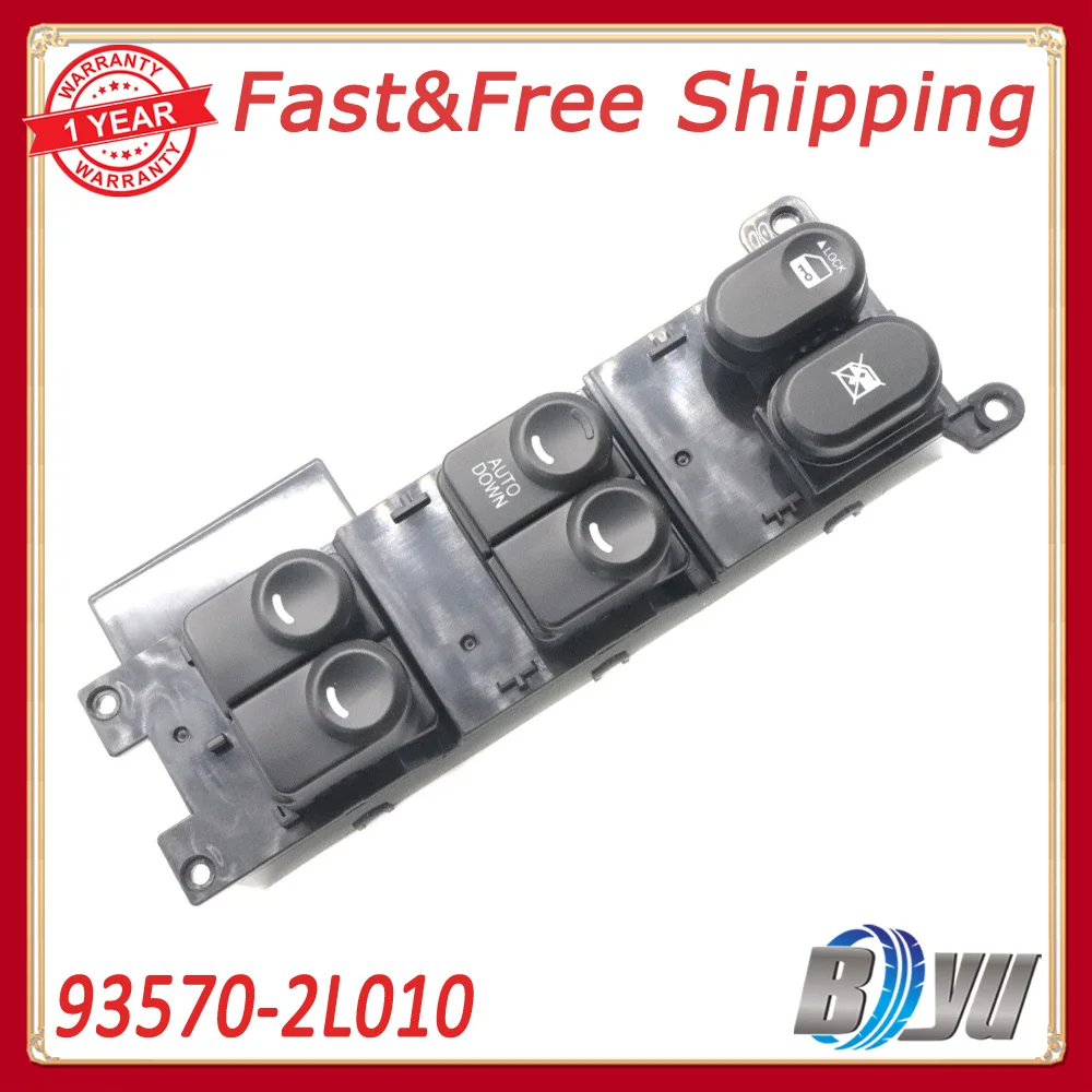 Electric Master Power Window Control Switches For For Hyundai Elantra i30 I30cw 2008-2012 93570-2L010 93570-1Z000