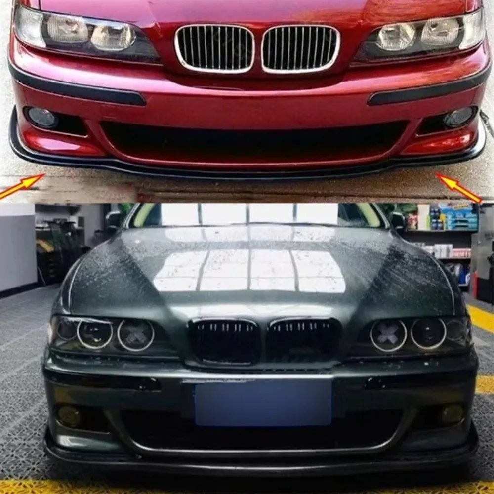 

Car Front Bumper Spoiler Lip Lower BodyKit Diffuser Splitter ABS Tuning Guard For BMW 5 Series M5 E39 520 528 530 540 1997-2004