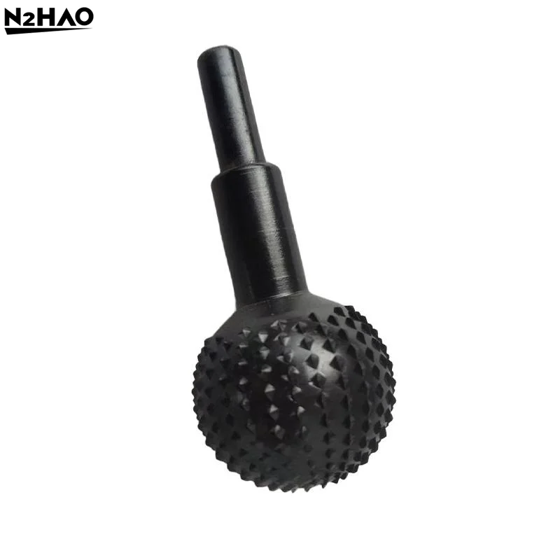 1PCS 10mm Ball Gouge Angle Grinder Wood Carving Grinding Head Rotary Burr Ball Gouge Angle Grinder For Polishing Engraving