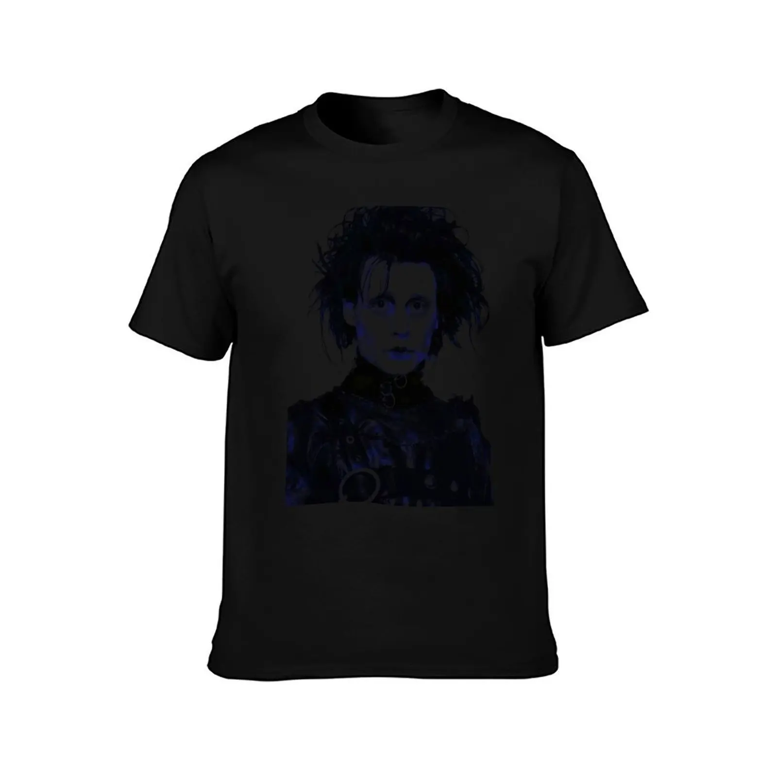 Johnny Depp Edward Scissorhands T-Shirt Christmas Theme Tee Top T-Shirt
