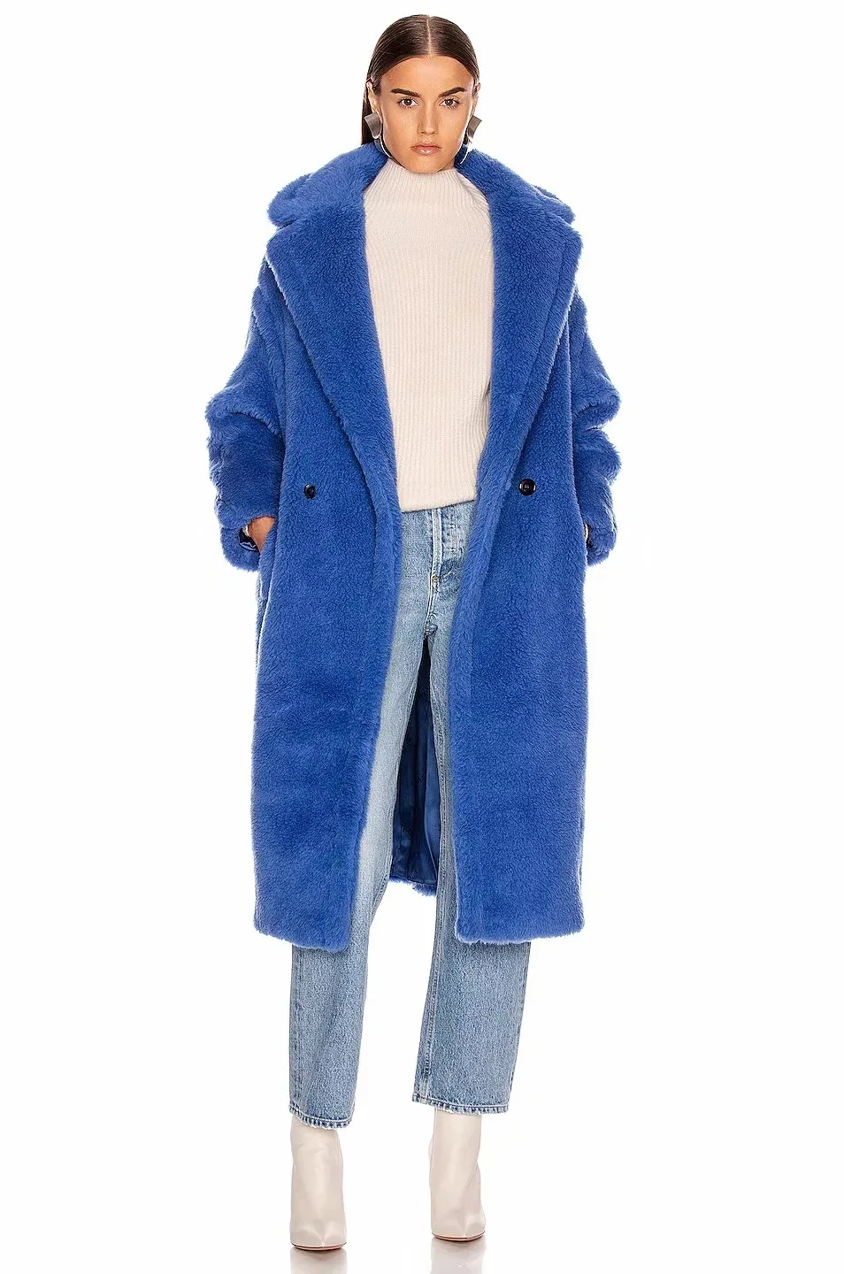 Plush Teddy Coat Women Fur Teddy Jacket Female Faux Lambswool Fur Coats teddy jacket lady Lambswool Plush Fluffy Long Overcoat