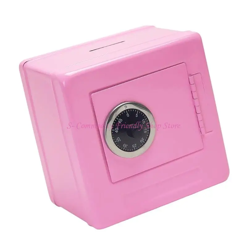 85AE حاوية احتياطية معدنية دائمة 2 هيكل وصول لتخزين النقود لعبة تعليمية لمفاجأة الأطفال في العطلات #2