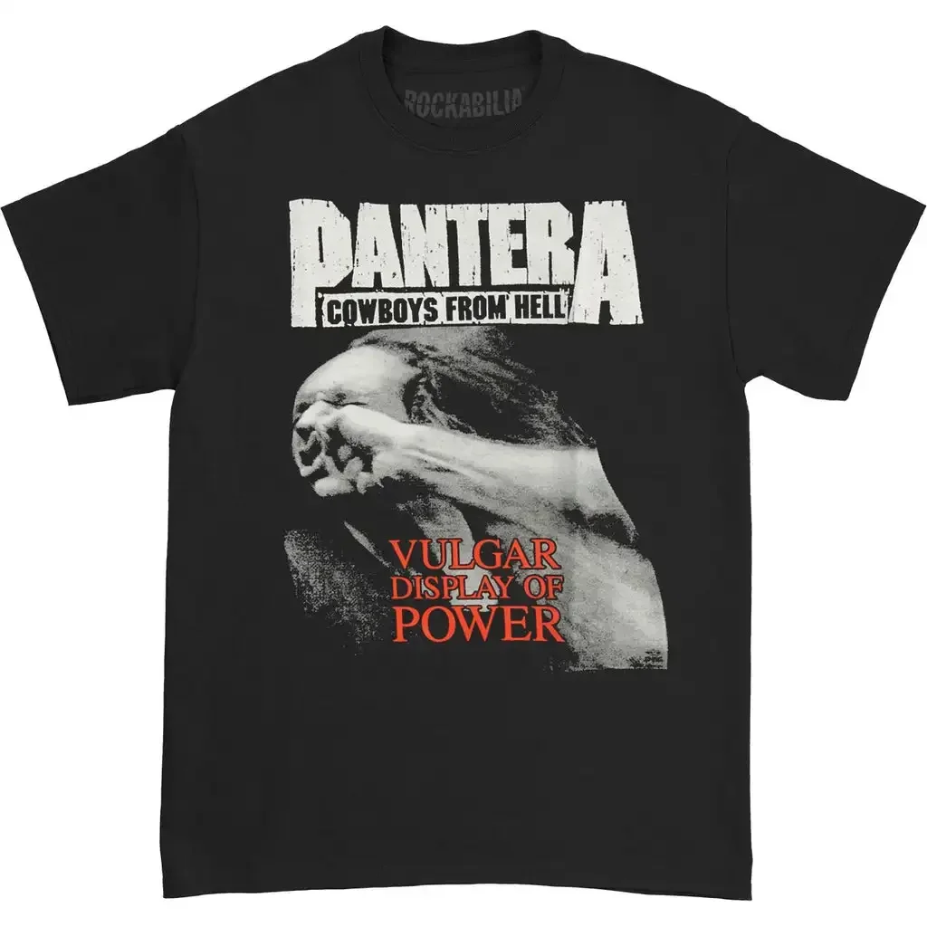 pantera vulgar display of power t shirt