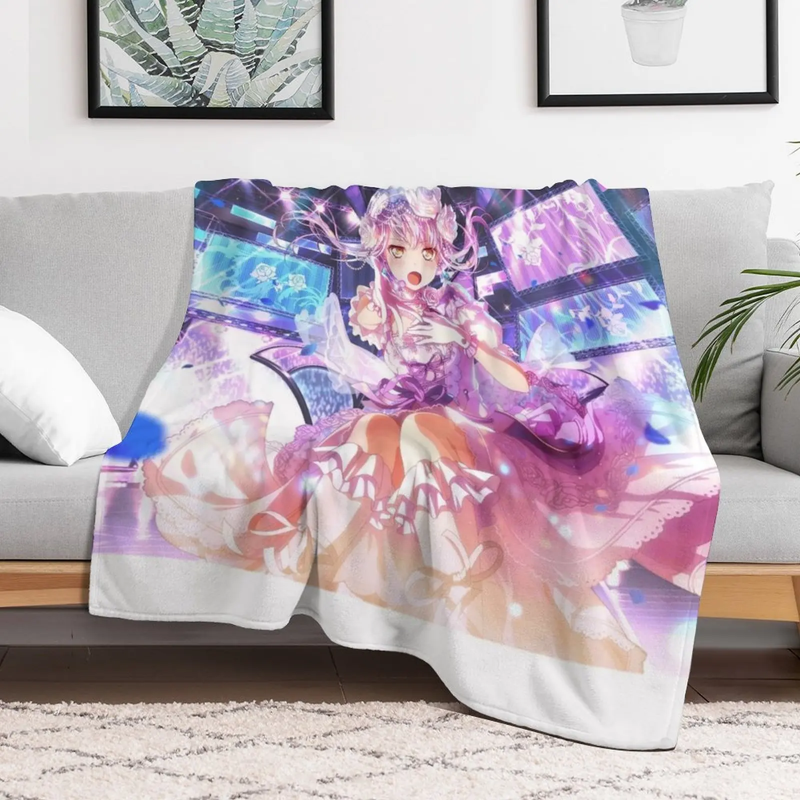 Yukina Minato - Power - Reaching Greater and Greater Heights Throw Blanket Luxury Brand Softest Blankets