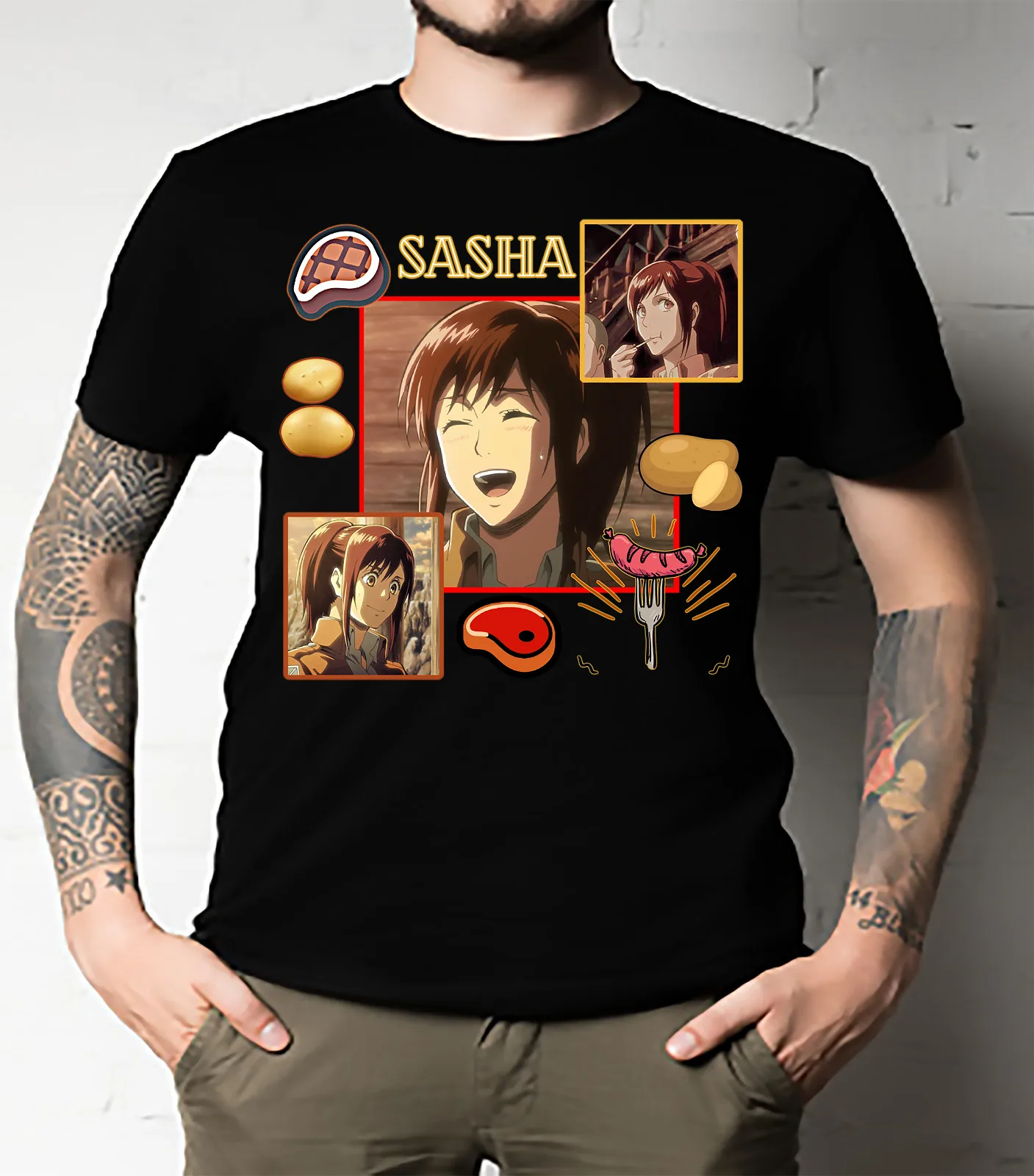 Sasha Braus T-shirt classique Tee Unisex All Size