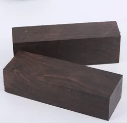 African Ebony Knife Handle's Material Wood Handle Parts Wood Blanks Guitar Parts Wood Pen Blank