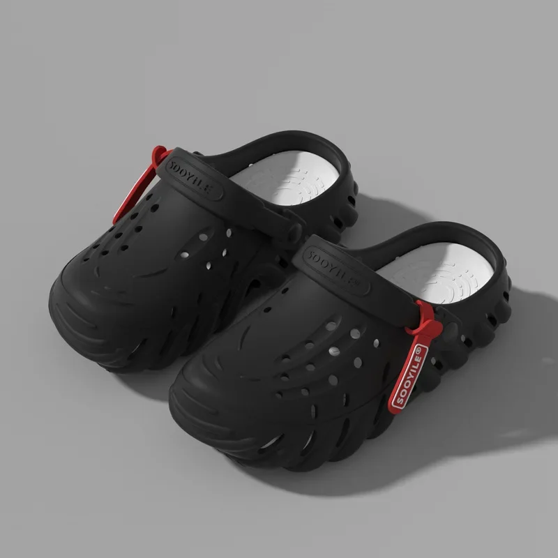 

Summer Men's EVA Waterproof Shoes Classics Woman Sandals Mens Outdoor Beach High Quality Couple's Non-Slip Casual Slippers1