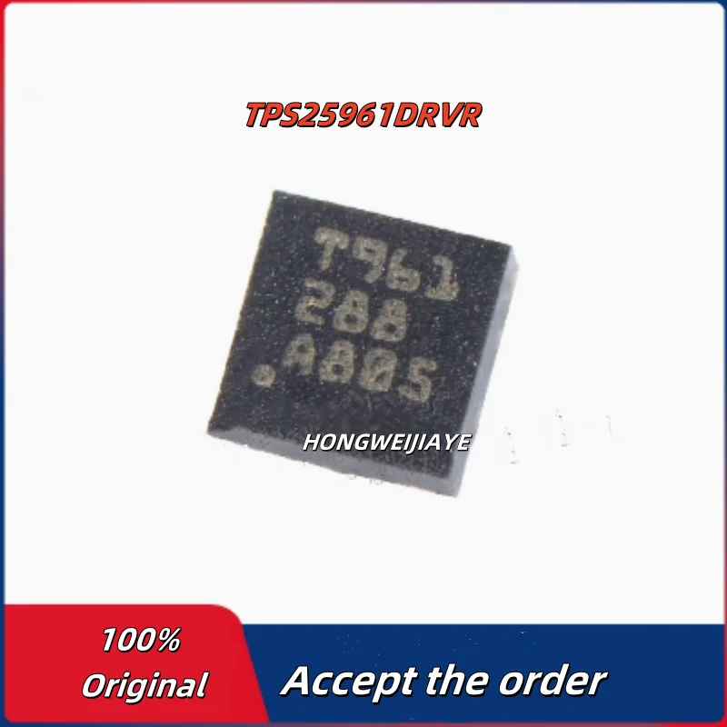 

10PCS 100% New TPS25961DRVR T961 TPS62560DRVR CEY TPS62290DRVR BYN WSON-6 Brand New Original Chips ic