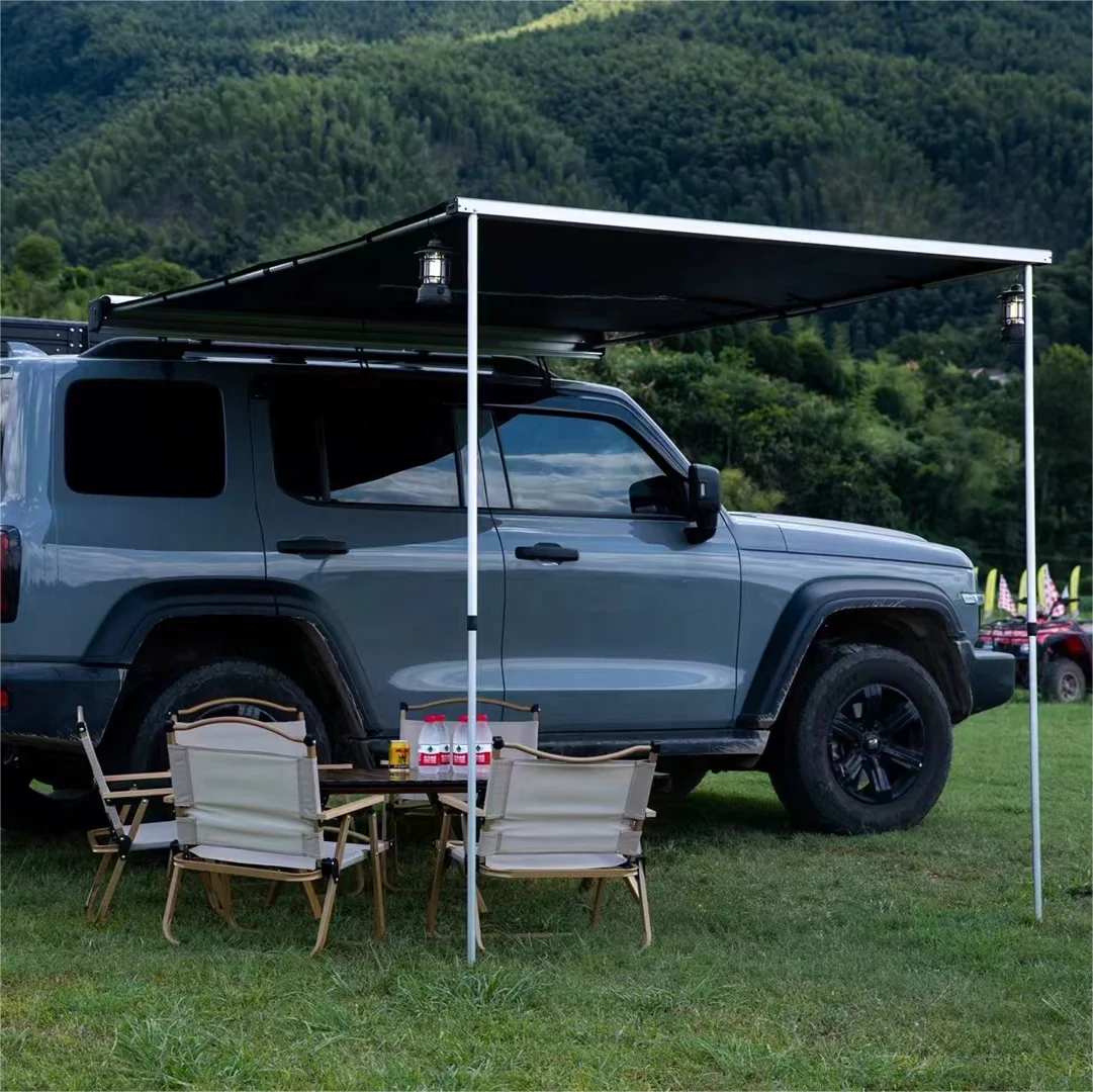 Car Awning Rainproof Self-Drive Side Camping Outdoor Car Side Tent Car Canopy Tent