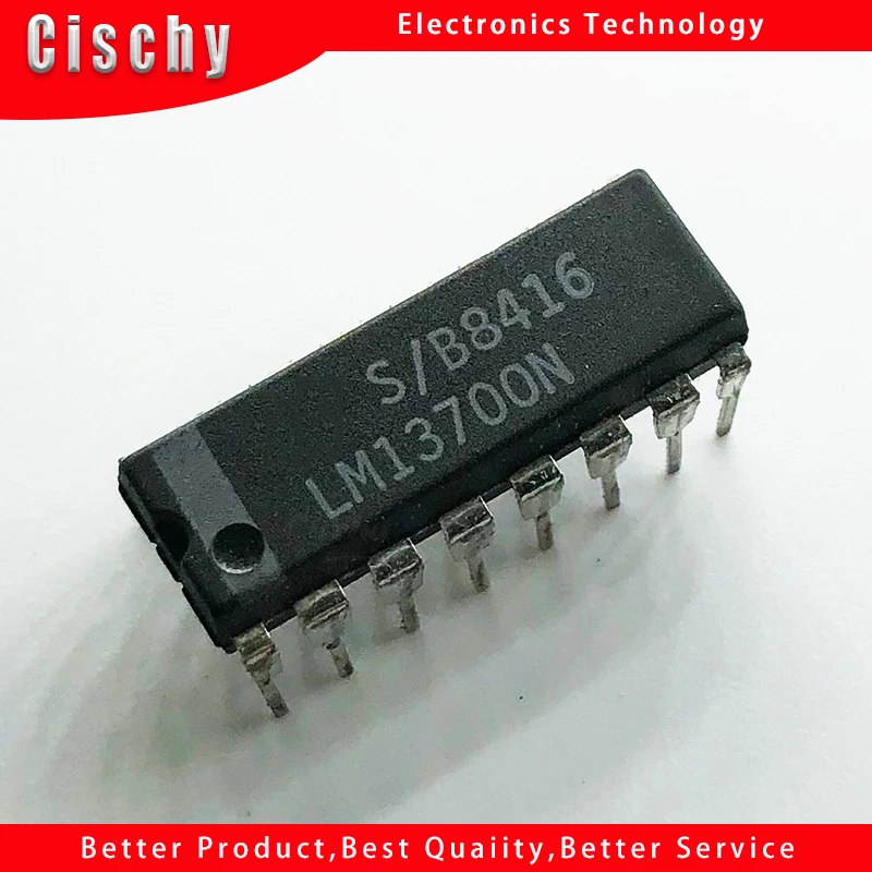 

5PCS/lot LM13700N DIP16 LM13700 13700N DIP In Stock