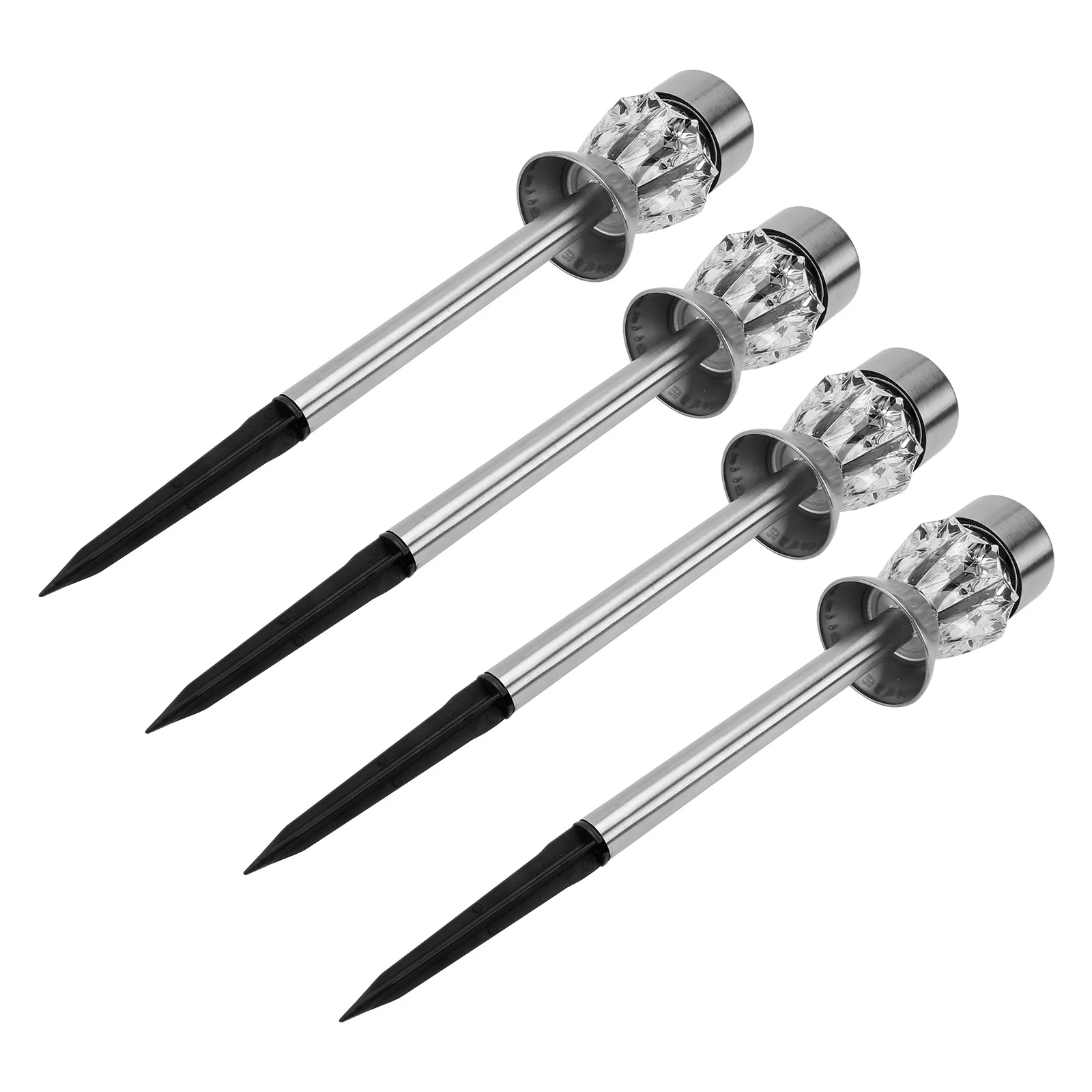 

4pcs Solar Powered Color Changing , Ground Lamps For Outdoor Yard Lawn Decor, Waterproof
