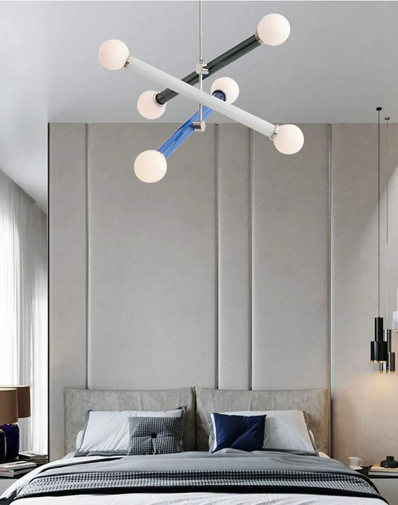 Minimalist Colorful Chandelier