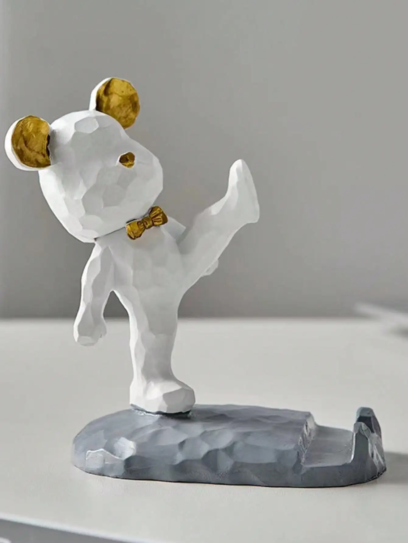 Cartoon Bear, Astro Designed Phone Stand