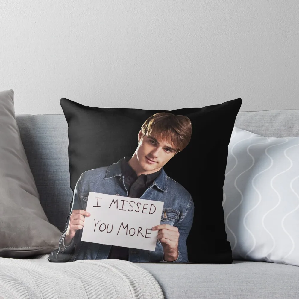 Jacob Elordi - I Missed You More Throw Pillow christmas ornaments 2024 christmas supplies Anime autumn decoration pillow