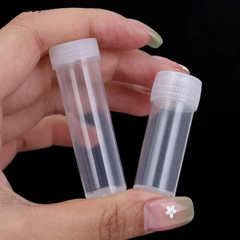 10/30/50/100Pcs Small Plastic Bottle Sample New Transparent Vials Liquid Powder Capsule Beads Storage Container Packing〔DD329〕